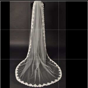 UNWORN Bridal Veil